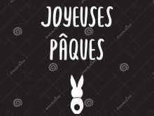 88 Format Easter Card Template French Download for Easter Card Template French