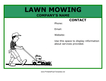 88 Format Lawn Care Flyers Templates PSD File for Lawn Care Flyers Templates