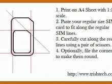 88 Format Micro Sim Card Cutting Template Pdf for Ms Word for Micro Sim Card Cutting Template Pdf