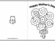 88 Format Mother S Day Card Template Black And White Download with Mother S Day Card Template Black And White