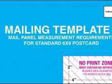 88 Format Postcard Template 6X9 Maker with Postcard Template 6X9