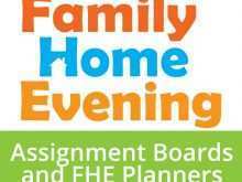 88 Free Family Home Evening Agenda Template Now by Family Home Evening Agenda Template