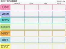 88 Free Printable 7 Day Class Schedule Template Photo by 7 Day Class Schedule Template