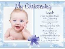 88 Free Printable Invitation Card Sample Christening Photo with Invitation Card Sample Christening