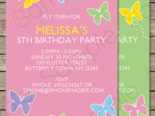 88 Free Printable Invitation Card Template Butterfly With Stunning Design by Invitation Card Template Butterfly