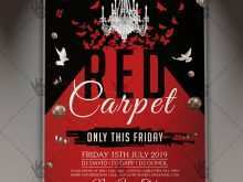 88 Free Red Carpet Flyer Template Free Photo with Red Carpet Flyer Template Free