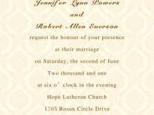 88 Free Sample Wedding Card Templates for Ms Word for Sample Wedding Card Templates