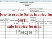 88 Gst Tax Invoice Format Xls Photo for Gst Tax Invoice Format Xls