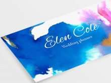 88 Online Business Card Templates Watercolor PSD File for Business Card Templates Watercolor