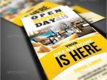 88 Online Open Day Flyer Template PSD File with Open Day Flyer Template