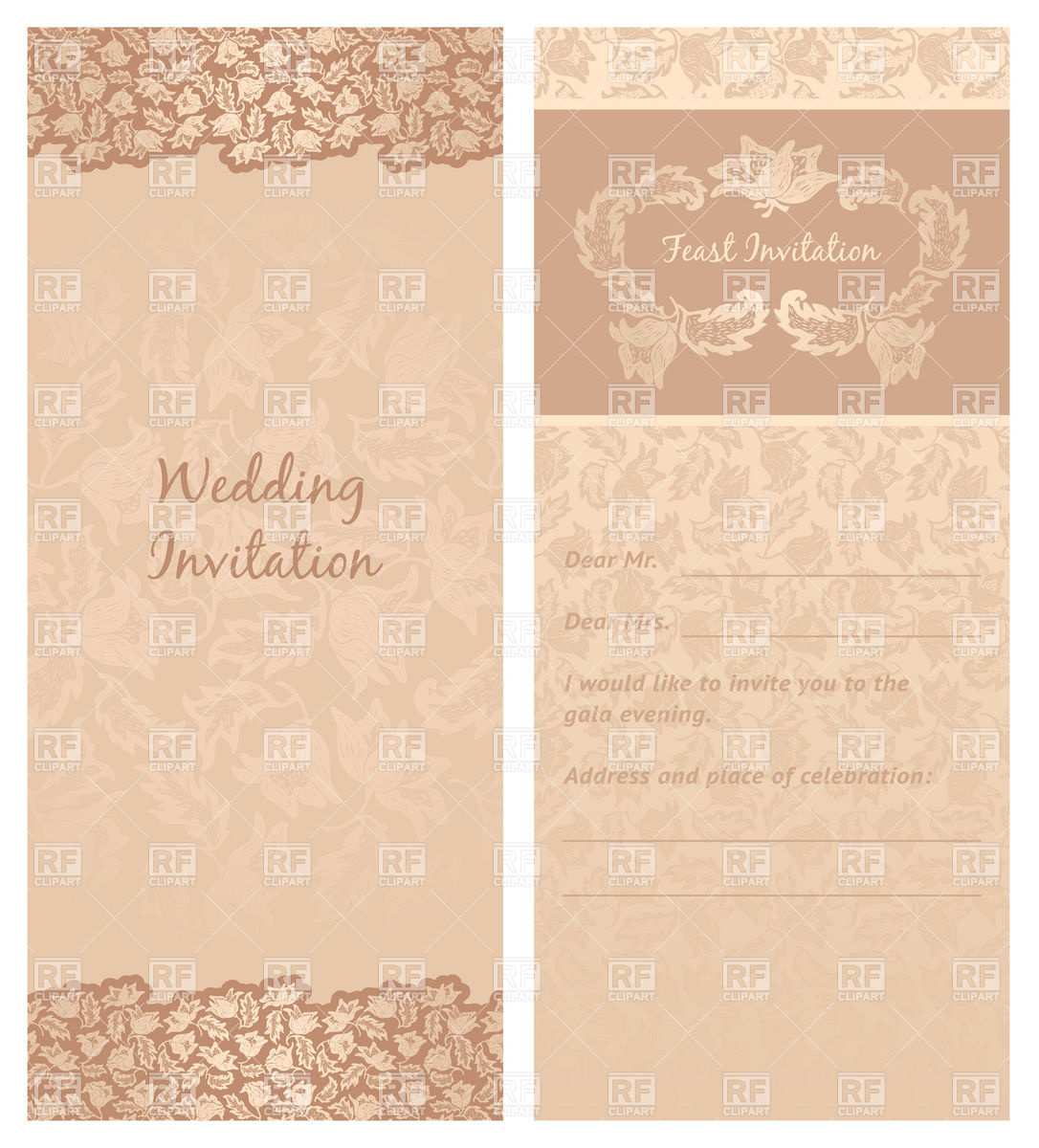 88 Online Wedding Invitation Card Template Vector Illustration Formating for Wedding Invitation Card Template Vector Illustration