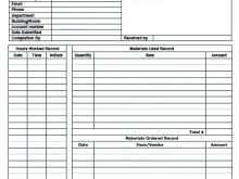 Open Office Contractor Invoice Template