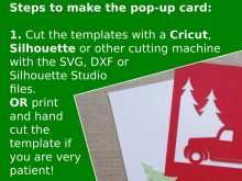 88 Printable Pop Up Card Templates For Cricut for Ms Word with Pop Up Card Templates For Cricut