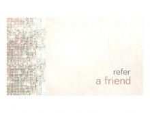 88 Refer A Friend Card Template Free for Ms Word by Refer A Friend Card Template Free