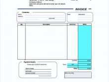 88 Report Blank Self Employed Invoice Template Maker for Blank Self Employed Invoice Template