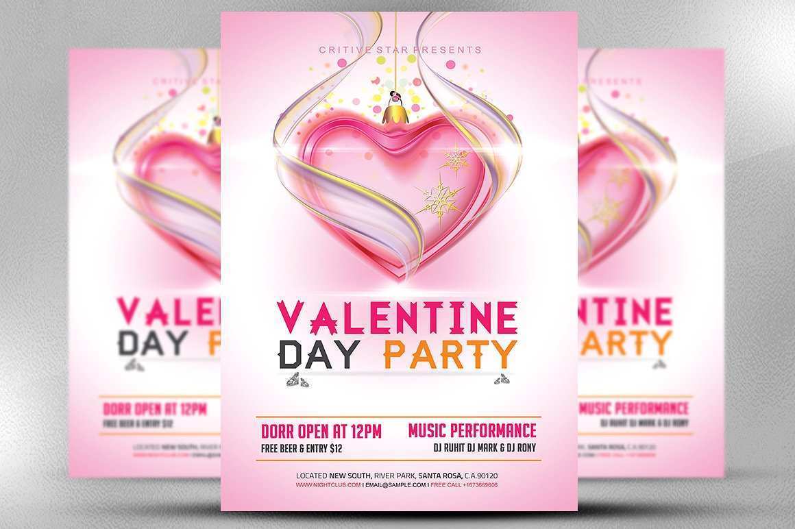 88 Report Valentine Flyer Template Download for Valentine Flyer Template