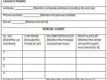 Vehicle  Invoice Template