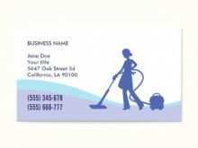 88 Standard Business Card Template House Cleaning in Word by Business Card Template House Cleaning