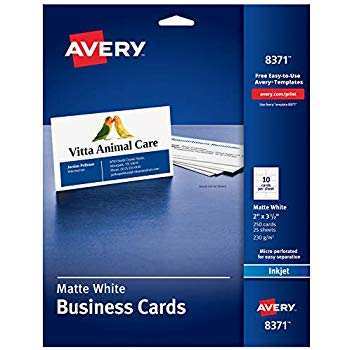 88 The Best Avery Business Card Template 88220 in Word by Avery Business Card Template 88220