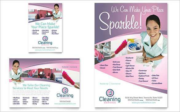 88 The Best Cleaning Service Flyer Template With Stunning Design with Cleaning Service Flyer Template