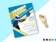 88 The Best Tennis Flyer Template Free Templates for Tennis Flyer Template Free