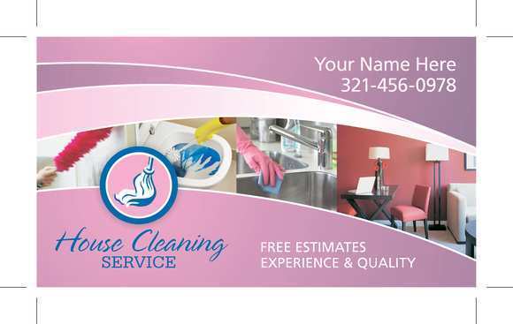 88 Visiting Business Card Template House Cleaning PSD File with Business Card Template House Cleaning