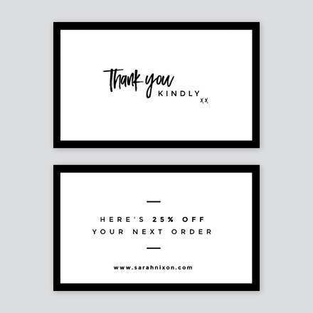 88 Visiting Thank You Card Template Business for Ms Word by Thank You Card Template Business