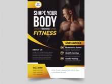 89 Adding Fitness Flyer Template Free Download with Fitness Flyer Template Free