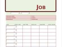 89 Adding Job Card Template Excel Free Now by Job Card Template Excel Free