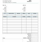 89 Adding Vat Only Invoice Template For Free by Vat Only Invoice Template