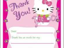 89 Best Free Hello Kitty Thank You Card Template PSD File for Free Hello Kitty Thank You Card Template