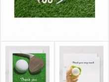 89 Best Golf Thank You Card Template in Photoshop with Golf Thank You Card Template