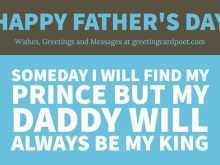 Happy Father’S Day Card Word Template
