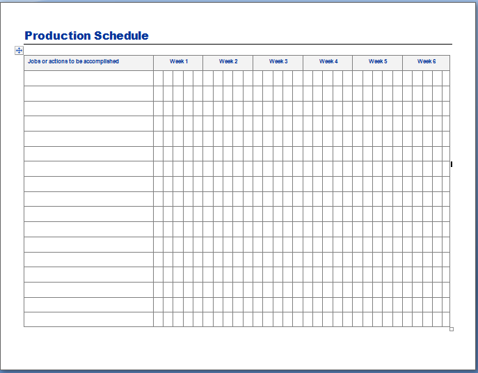 89 Best Timeline Production Schedule Template Now by Timeline Production Schedule Template