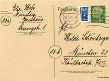 89 Blank German Postcard Template Photo for German Postcard Template
