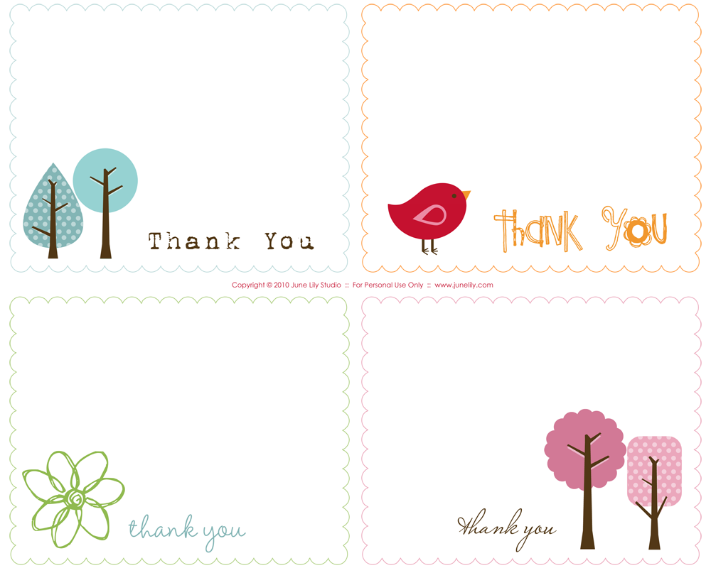 22 Blank Thank You Card Template To Print Free in Word for Thank With Template For Cards To Print Free