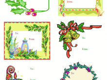 89 Create Template For Christmas Card Labels Photo by Template For Christmas Card Labels