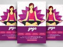 89 Create Yoga Flyer Template in Word for Yoga Flyer Template