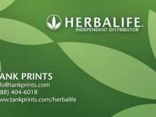 89 Creating Herbalife Business Card Template Download Download for Herbalife Business Card Template Download
