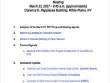 89 Creating Template For Audit Agenda in Word with Template For Audit Agenda