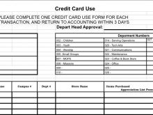 89 Creative Credit Card Reconciliation Template For Free by Credit Card Reconciliation Template