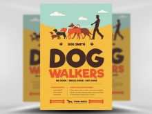 89 Creative Dog Walker Flyer Template PSD File with Dog Walker Flyer Template