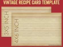 89 Creative Free Printable 4X6 Recipe Card Template for Ms Word with Free Printable 4X6 Recipe Card Template