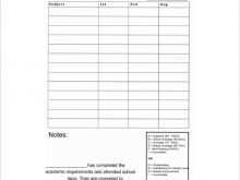 89 Creative High School Report Card Template Excel Formating for High School Report Card Template Excel