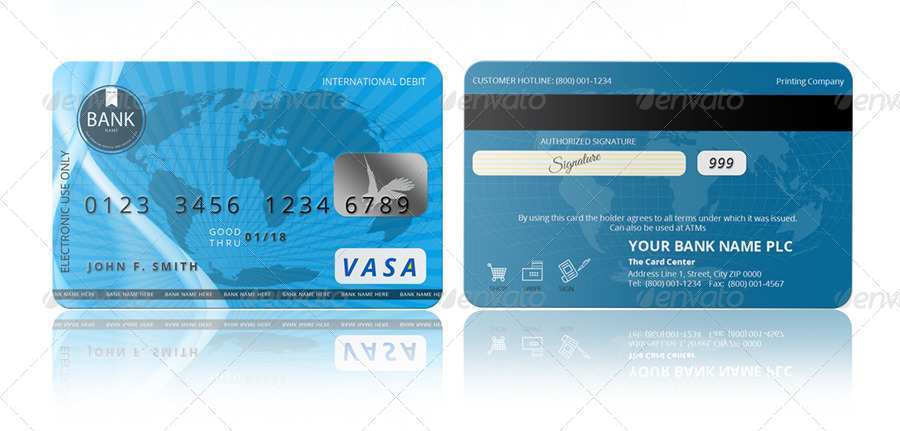 89 Customize A Credit Card Template For Free with A Credit Card Template