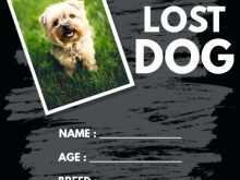 89 Customize Lost Dog Flyer Template in Photoshop by Lost Dog Flyer Template