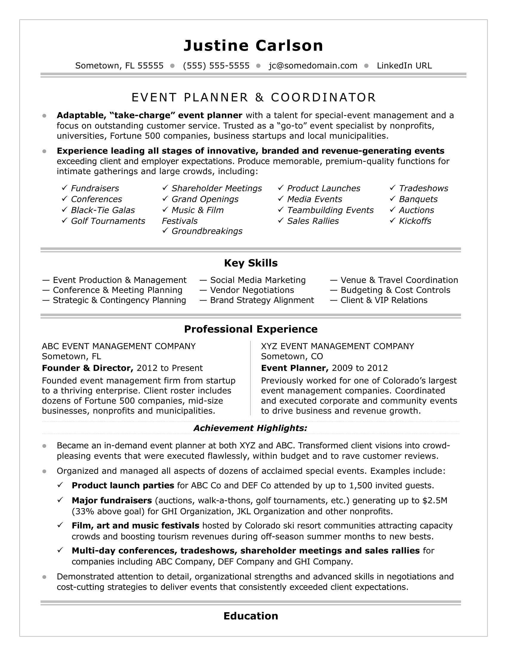 89 Customize Our Free Production Planner Cv Template Layouts with Production Planner Cv Template