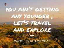 89 Customize Travel Birthday Card Template Photo with Travel Birthday Card Template