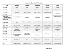 89 Format Class Timetable Template Doc Layouts by Class Timetable Template Doc