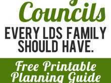89 Format Lds Family Council Agenda Template For Free by Lds Family Council Agenda Template